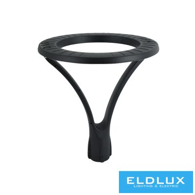 UNIVERSO Kültéri kerti lámpa fej 100w 9300lm 3000k IP65 fekete D500x520mm