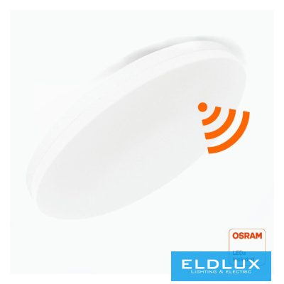 OSRAM chip Mennyezeti lámpa mikrohullámú mozgásérzékelővel 16W-24W CCT fehér