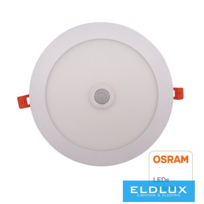 OSRAM chip Süllyeszthető mennyezeti lámpa mozgásérzékelővel 20W 4000K fehér