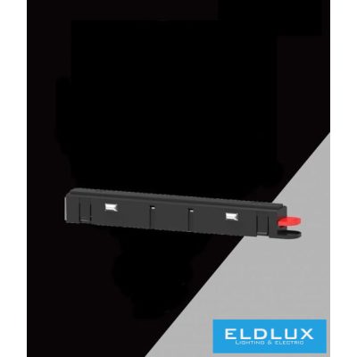 UNIVERSO Mágneses sínbe szerelhető egyenes toltó táp csatlakozó