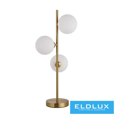 UNIVERSO Asztali lámpa 3xG9 10W IP20 Óarany