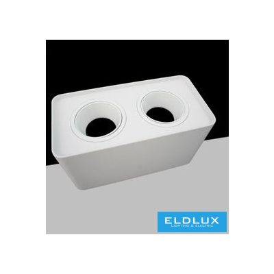 UNIVERSO Spot lámpatest IP20 Fehér 2xGU10