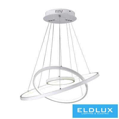 UNIVERSO Függeszték 51w 4080lm CCT kap .IP20 Fehér D600x1000mm