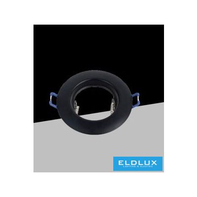 UNIVERSO Süllyesztett spot lámpatest 1XGU10 Max.40w fekete D86mm/D55mm