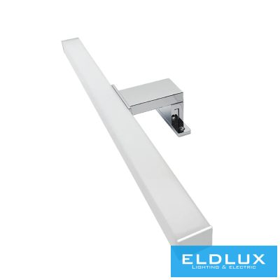 UNIVERSO Bútorra szerelhető lámpa 6w 600lm 4000k IP44 400x95x40mm króm