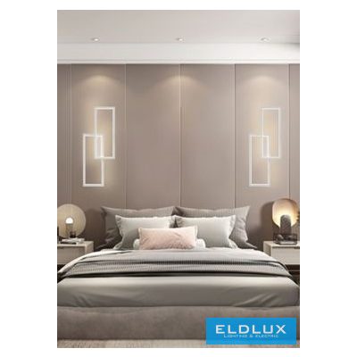 UNIVERSO Fali lámpa 32W 2560lm CCT 250x600x50mm IP20 fehér