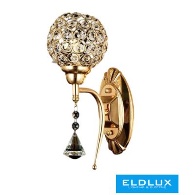 UNIVERSO Fali lámpa 1-karos 1xG9 Max.60W D170x280mm IP20 Arany