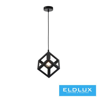 UNIVERSO Függeszték 1xE27 Max.60w IP20 Fekete D160x1230mm