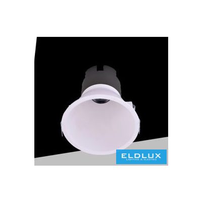 UNIVERSO Süllyesztett spot lámpa 5w 463lm 6500k RA90 24° IP20 Fehér D83x81.5mm kivágás:75mm