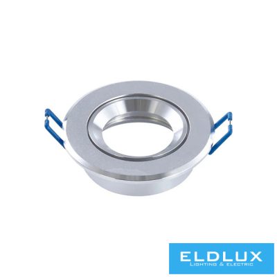 UNIVERSO Süllyesztett spot lámpa 1xPAR16 foglalat nélkül IP20 Króm D86x26mm kivágás:D72mm