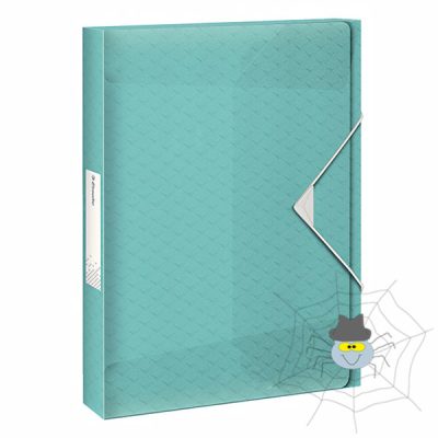 Gumis mappa ESSELTE Colour'Ice Jumbo A/4 25mm PP kék