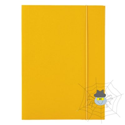 Gumis mappa ESSELTE Economy sárga