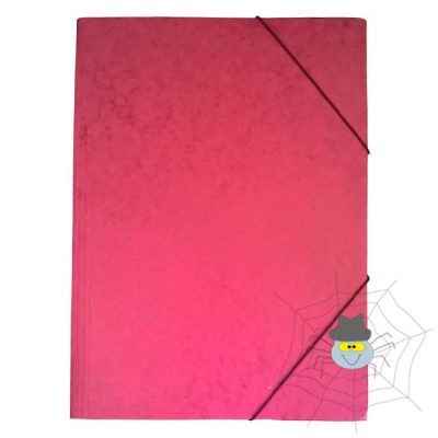 Gumis mappa prespán bordó 345gr