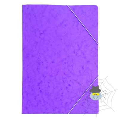 Gumis mappa prespán lila 345gr