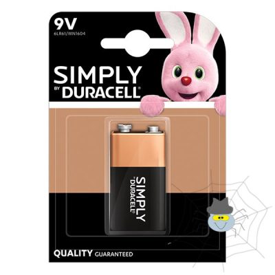 Elem DURACELL Basic MN1300 9V 1-es