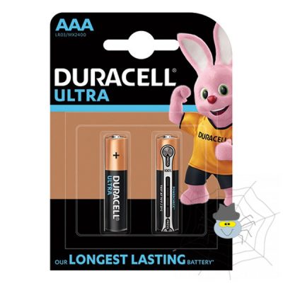 Elem mikro DURACELL Ultra MX2400 AAA 2-es