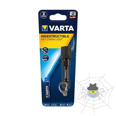 Elemlámpa VARTA Indestructible kulcsra akasztható
