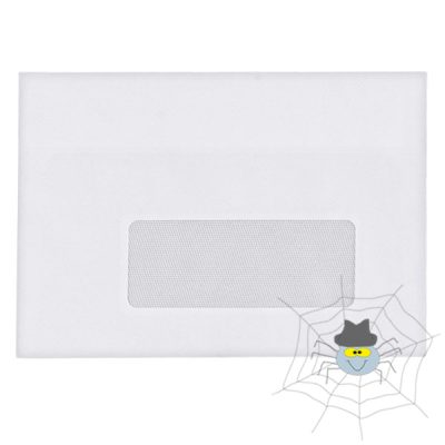 LC6 (114 x 162 mm) öntapadós, bélésnyomott, jobb ablakos boríték - 1000 db/doboz