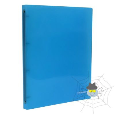 Gyűrűskönyv E-COLLECTION A/4 pp 4 gyűrű kék