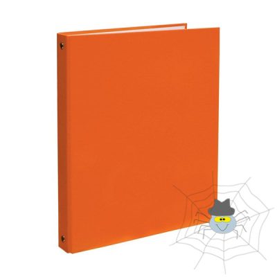 Gyűrűskönyv OPTIMA A/4 4 gyűrű 30mm narancs