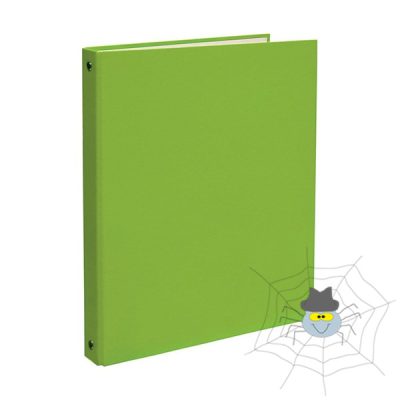 OPTIMA A/4 30 mm 4 gyűrűs gyűrűskönyv - világoszöld