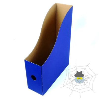 Fortuna mikrohullámú karton irattartó papucs - kék