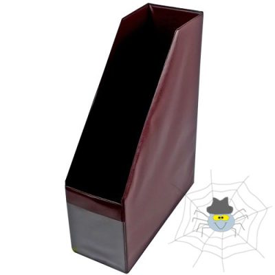 PVC irattartó papucs 90 mm - bordó