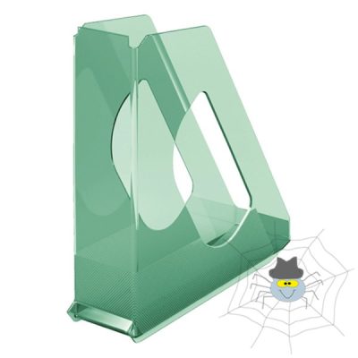 Irattartó papucs ESSELTE Colour'Ice 68mm műanyag áttetsző zöld