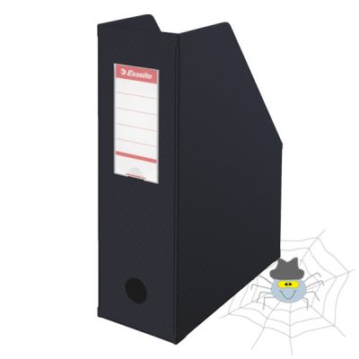 Irattartó papucs ESSELTE összehajtható 100 mm fekete