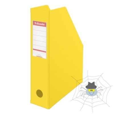 Irattartó papucs ESSELTE összehajtható 70 mm sárga