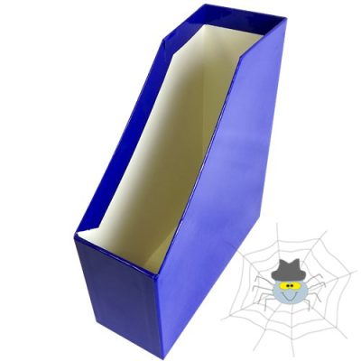 Irattartó papucs FORTUNA Elegant fóliás kék