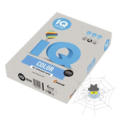IQ Color A4/160 gr. színes fénymásolópapír - "GR21" trend szürke - 250 ív/csomag