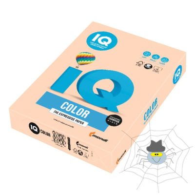 IQ Color A4/160 gr. színes fénymásolópapír - "SA24" pasztell lazac - 250 ív/csomag