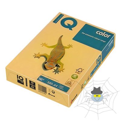 IQ Color A4/160 gr. színes fénymásolópapír - "YE23" pasztell sárga - 250 ív/csomag