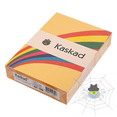 KASKAD A4/160 gr. színes fénymásolópapír mandarinsárga színű -250 ív/csomag
