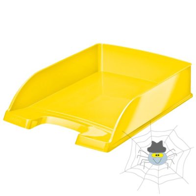 Irattartó tálca LEITZ Wow metálfényű sárga