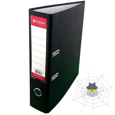 Fortuna emelőkaros iratrendező - A4 - 5 cm - fekete