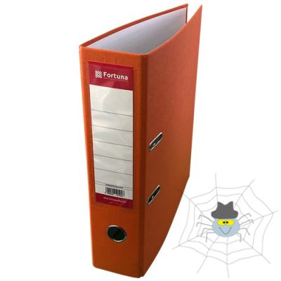 Fortuna emelőkaros iratrendező - A4 - 5 cm - narancssárga