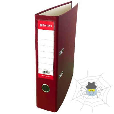 Fortuna emelőkaros iratrendező - A4 - 7,5 cm - bordó