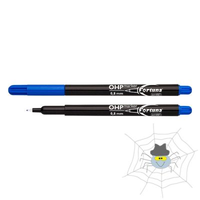 FORTUNA OHP alkoholos marker - F - kék