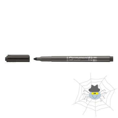 ICO OHP B 2 - 3 mm permanent marker - fekete
