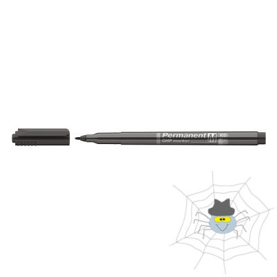 ICO OHP M 1 - 1,5 mm permanent marker - fekete
