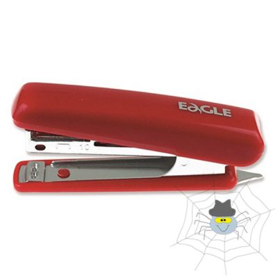 EAGLE 2001BD asztali tűzőgép 8 lap No.10 - piros