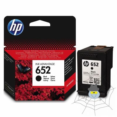 HP F6V25AE (No.652) fekete tintapatron