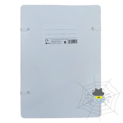 Irományfedél szalagos CLARISSA 1050 gr fehér