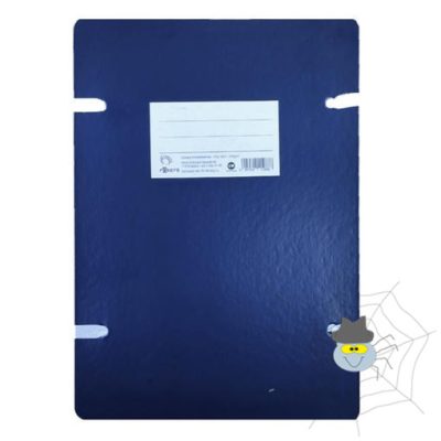 Irományfedél szalagos CLARISSA 1050 gr kék