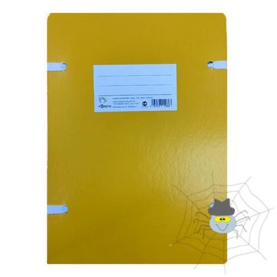 Irományfedél szalagos CLARISSA 1050 gr narancs