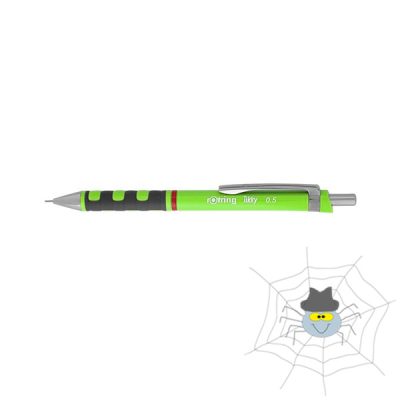 Nyomósirón ROTRING TIKKY III 0,5mm neon zöld