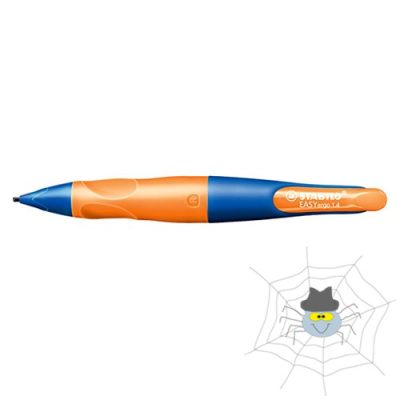 Nyomósiron STABILO EasyErgo Start jobbkezes 1,4mm kék-neonnarancs