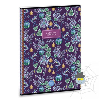 Füzet ARS UNA Catalina Estrada A/4 40 lapos Extra kapcsos vonalas majmos